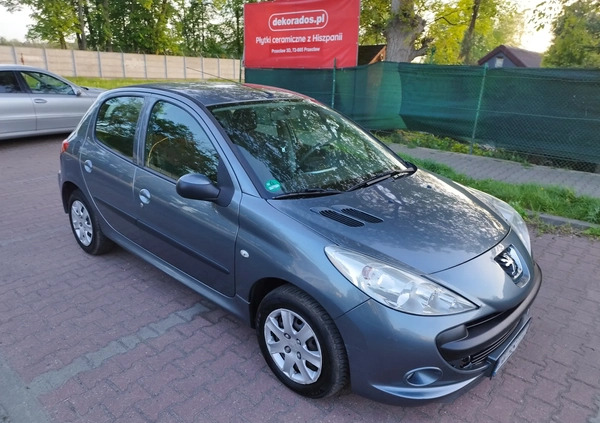 Peugeot 206 plus cena 11900 przebieg: 99875, rok produkcji 2009 z Szczecin małe 352